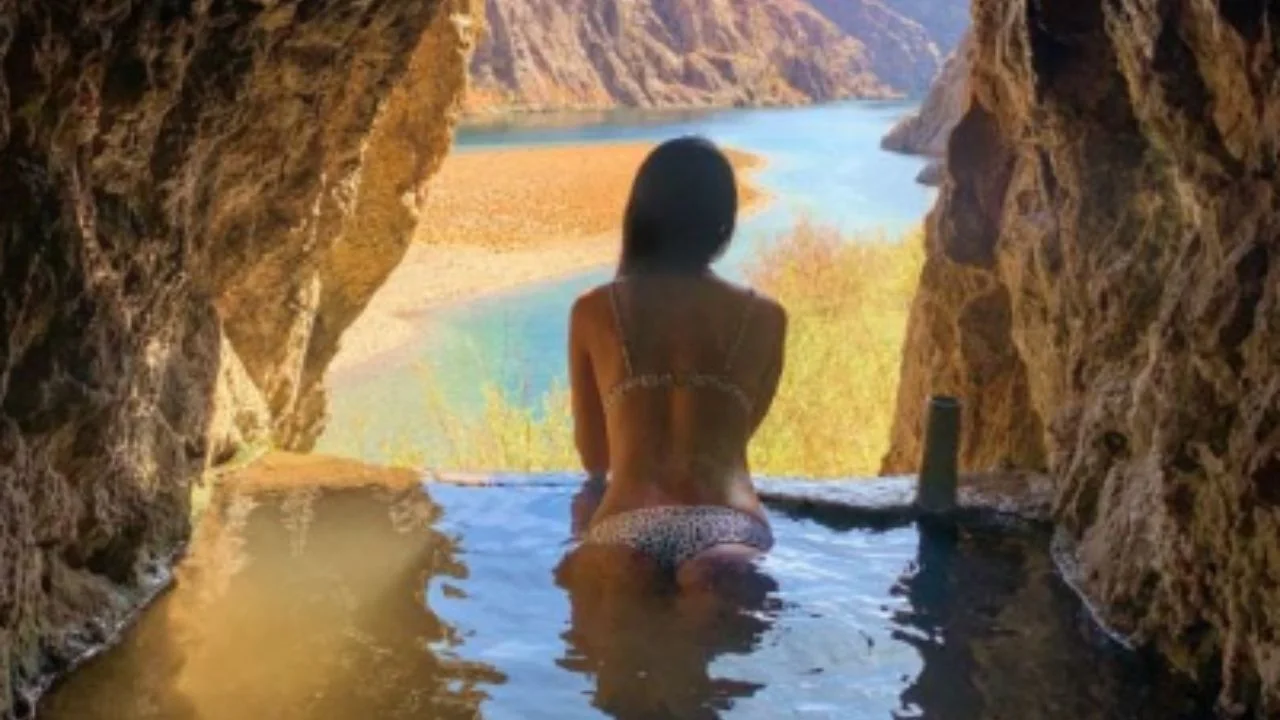 Sauna Cave Hot Springs along the Colorado River