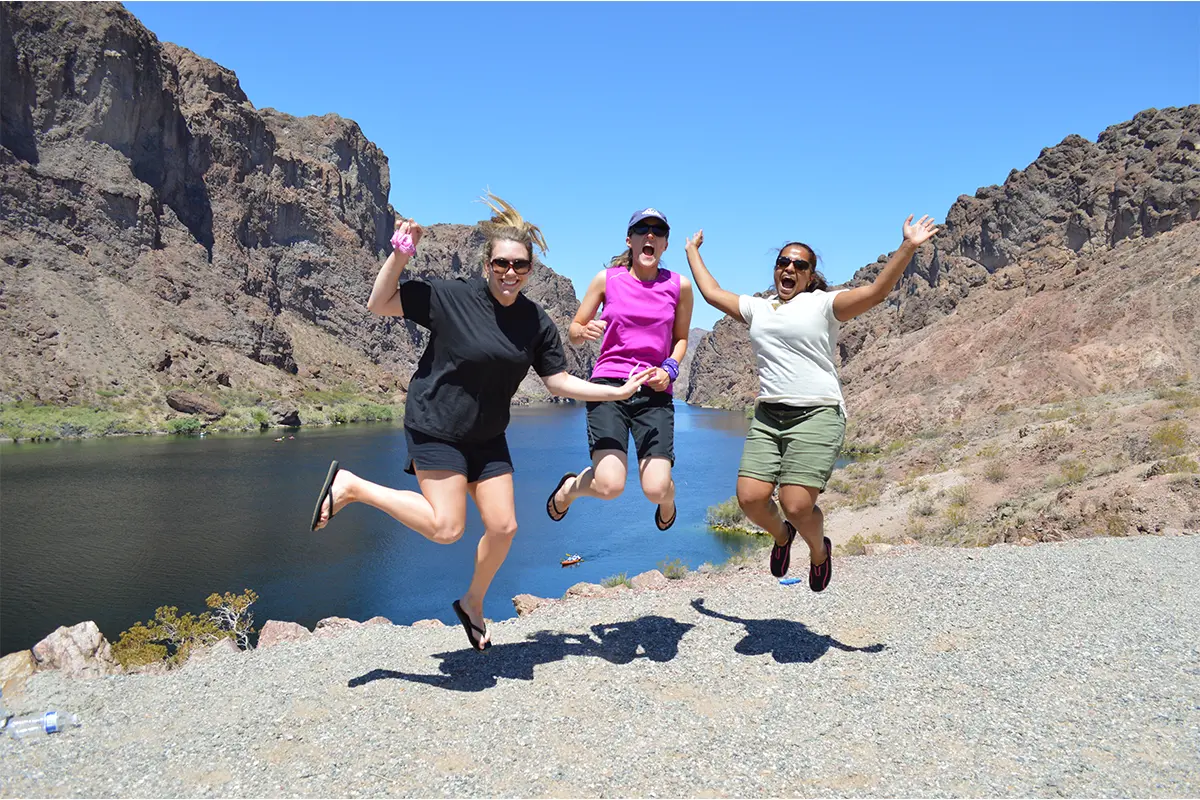 Guided hiking tour in the Las Vegas area
