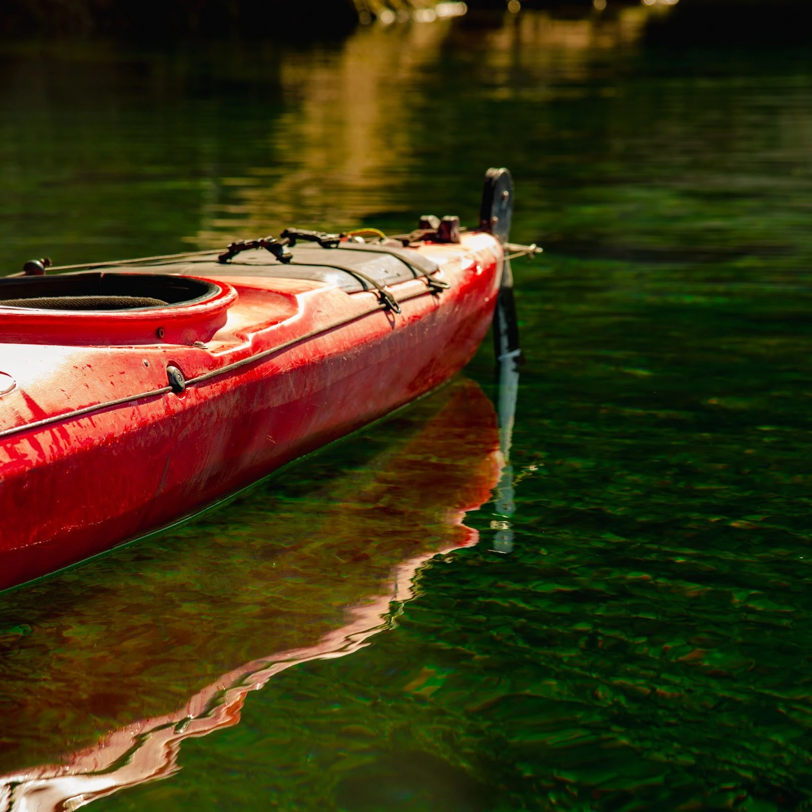 Kayakers exploring Emerald Cave on the Colorado River