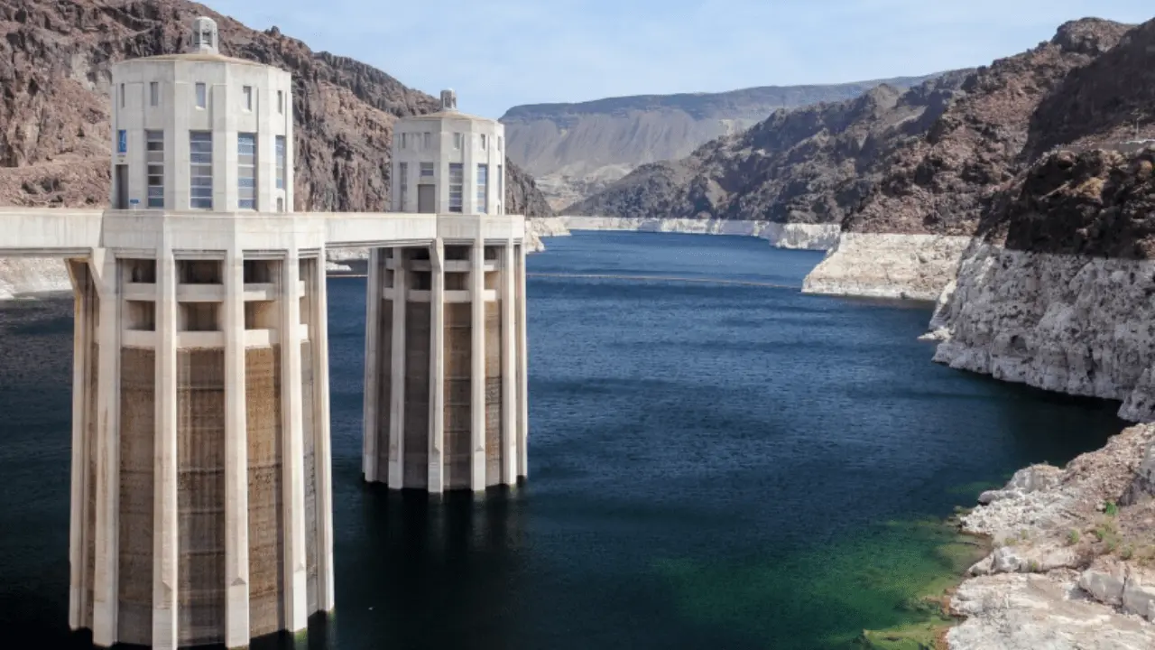 Hoover Dam in Nevada.
