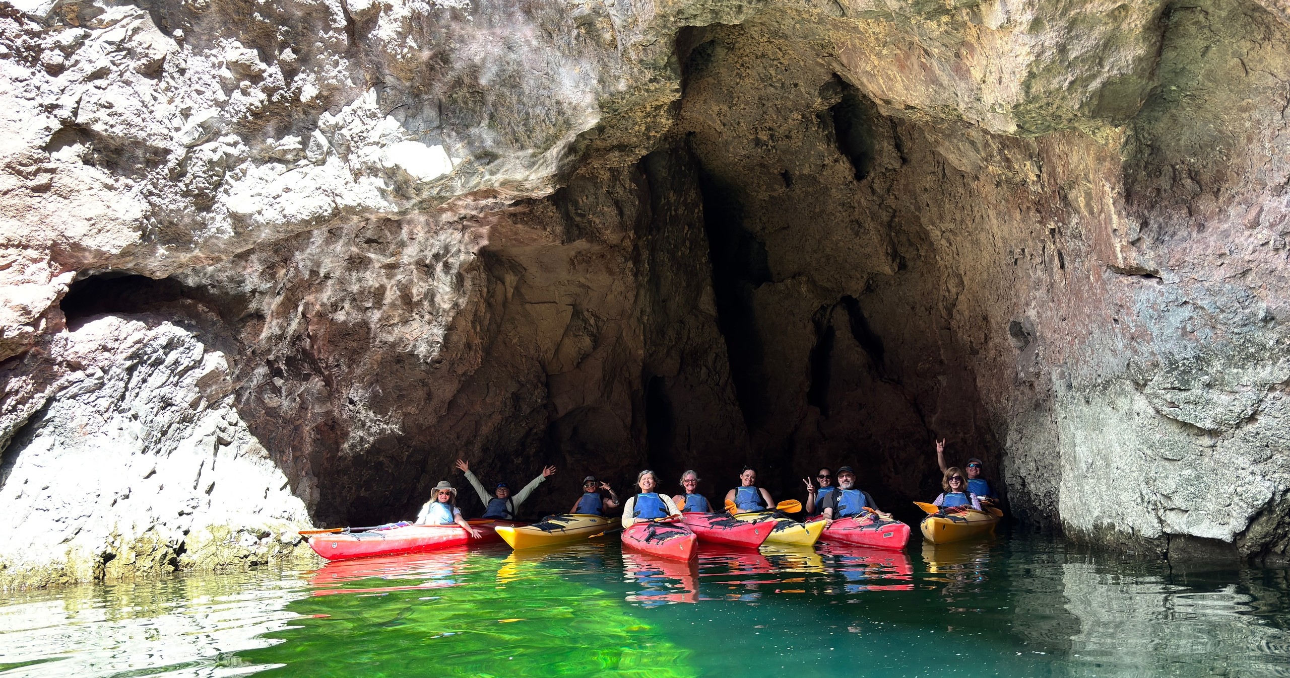 Emerald Cave Kayak Tour with Lunch | Evolution Expeditions
