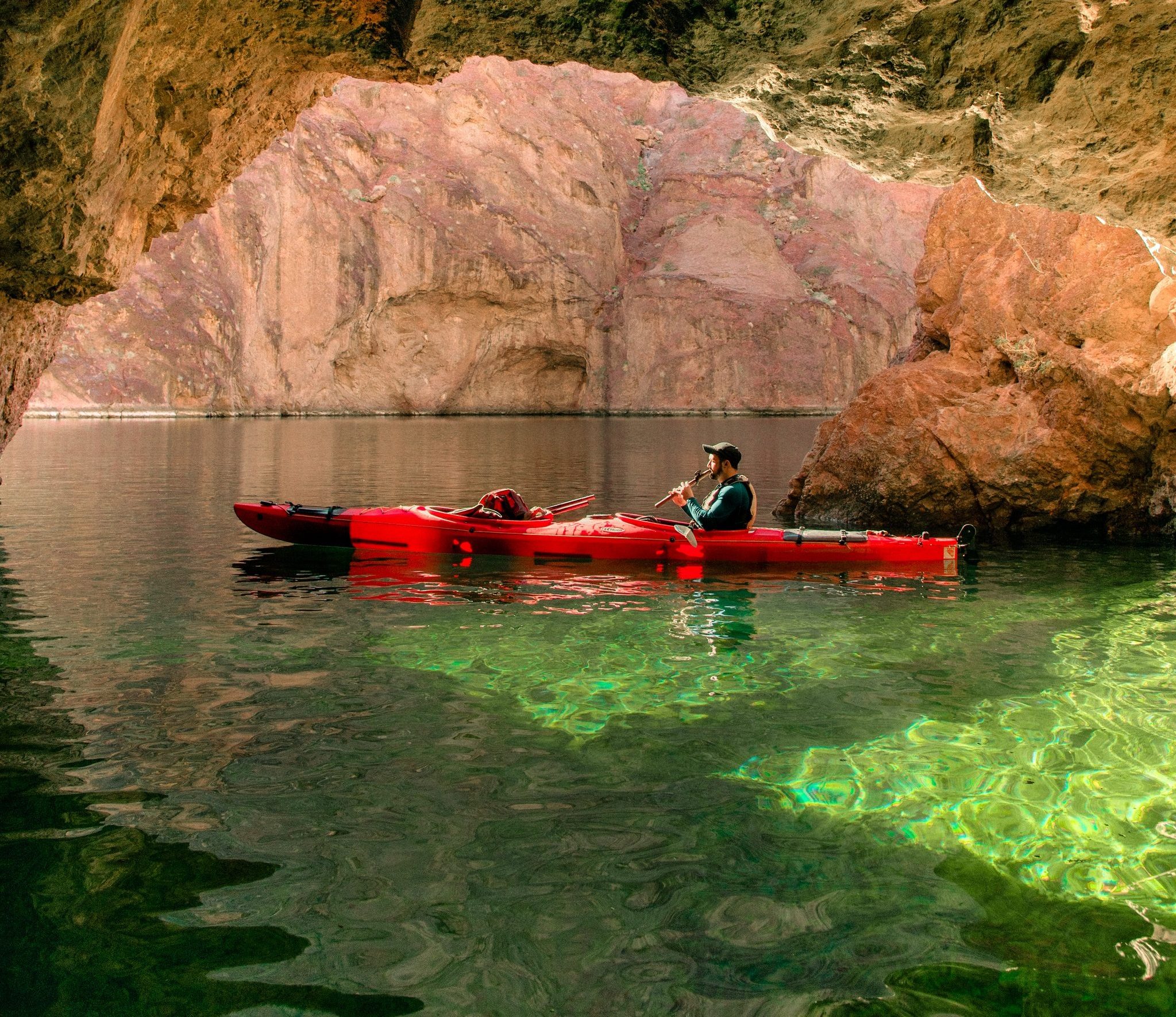 Emerald Cave Kayak Tour with Lunch | Evolution Expeditions
